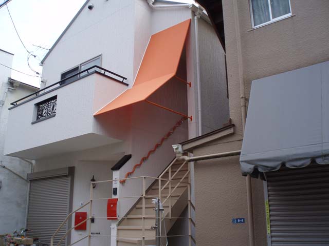 階段用・デザインテント